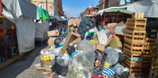 Suspende municipio de Oaxaca servicio de recolección de basura