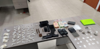 Ejecuta Fiscalía cateo en Juchitán, asegura droga y municiones