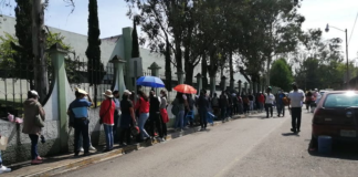 Con gran afluencia, avanza vacunación emergente en Oaxaca de Juárez