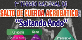 Primer Torneo Nacional de Salto de Cuerda Acrobático 2021 “Saltando Ando”