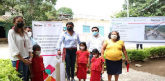 Inaugura Sepia red y ampliación del Sistema de Agua Potable en Chimalapa
