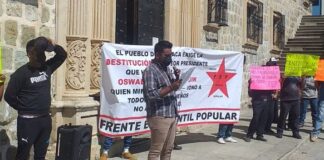 Frente estudiantil pide auditoria para Oswaldo García