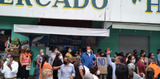 Comerciantes protestan contra ciclovía de la Colonia Reforma