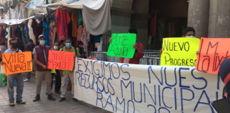 San Juan Mazatlán exige entrega de recursos, amaga con bloqueos