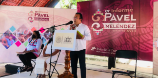 Rinde Pável Meléndez Tercer Informe: sembró la esperanza de un mejor Oaxaca
