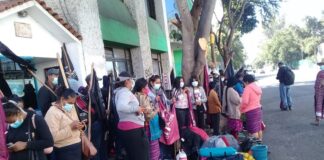 Integrantes de CIPO instalan plantón en la DDHPO
