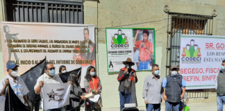 Protesta CIPO para exigir atención a sus demandas