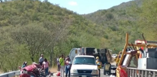 Se registra fatal accidente en Huatulco, 5 muertos