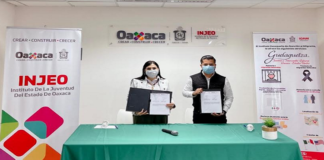 Firma IOAM e Injeo, convenio a favor de jóvenes migrantes oaxaqueños