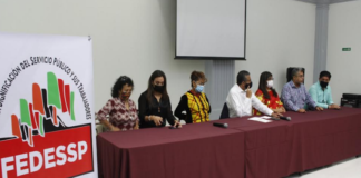 Renueva Fedessp dirigencia en Oaxaca, toma protesta Victoria Cruz Villar
