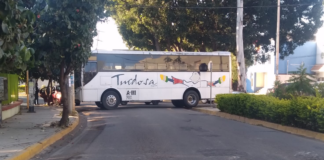 STEUABJO mantiene protestas en la ciudad de Oaxaca