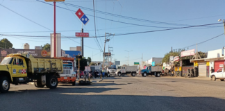 Transportistas bloquean cruceros en Xoxo, piden trasparecía en elecciones