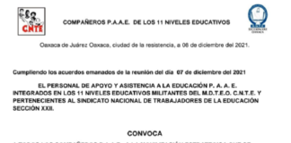Aún sin clases, maestros de apoyo se movilizarán por regalo de fin de año