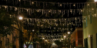 Iluminan el primer cuadro de la ciudad con más de 5 mil luces