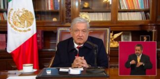 Me siento bien: AMLO aparece en videollamada de la mañanera