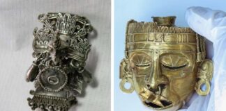 Oaxaca: Recuperan los tonos y el brillo del tesoro de la Tumba 7 de Monte Albán