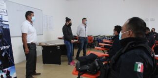 Inician policías municipales de Oaxaca de Juárez curso básico de inglés