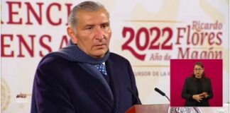 AMLO está muy bien, al pendiente de todo: Segob