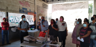 Protestan ex trabajadores de “Novopan”, exigen pagos atrasados