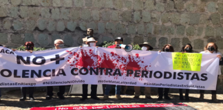 Periodistas de Oaxaca exigen respecto a la libertad expresión