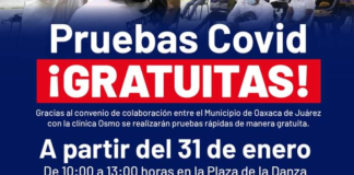 Anuncian Jornada de Pruebas rápidas Covid en la Plaza de la Danza