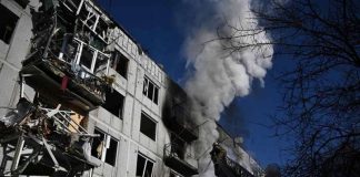 Ucrania tras bombardeos… desolación y cadáveres calcinados en el este.