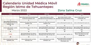 Con 2 Unidades Médicas Móviles PEMEX otorga servicios de salud gratuitos en el Istmo de Tehuantepec, Oaxaca