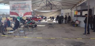 Con plantón, antorcha campesina exige recursos a Murat