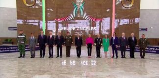 Al grito de sí se pudo AMLO inaugura oficialmente el nuevo AIFA