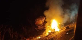 Dos calcinados, saldo de fuerte choque en el Istmo