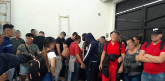 Asegura Fiscalía e INAMI 53 migrantes en Xoxocotlán