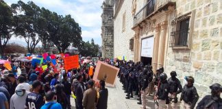 Comerciantes de la Central de Abasto protestan para exigir espacios