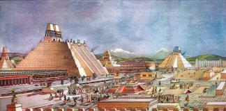 EfeméridesRIO: Los mexicas fundan la gran Tenochtitlán