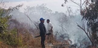 Reportan fuerte incendio en Pinotepa