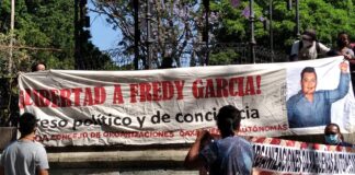 Anuncia COOA movilizaciones para exigir libertad de activista