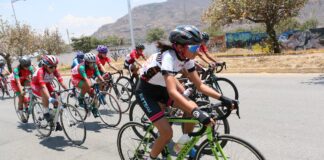 Resultados divididos en la prueba contra reloj y ruta del Macro regional de ciclismo