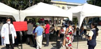 Instala IMSS cinco módulos estratégicos para aplicar vacuna contra COVID-19