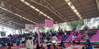 ¡Gran proyecto! NBA remodeló e inauguró cancha en la sierra de Oaxaca