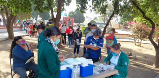 Continúa jornada de vacunación contra COVID-19 en Oaxaca