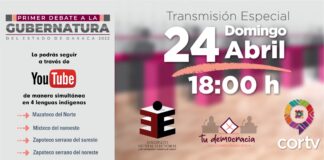 Todo listo para el Primer Debate entre candidatas y candidatos a la Gubernatura
