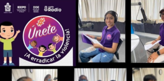 Difunden derechos de la niñez en programa del IEEPO “Únete ¡A erradicar la violencia!”