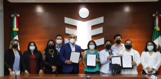 Suscriben IEEPCO y CORTV convenio para realización de debates