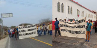 Con bloqueo, pobladores de Jalapa del Marqués piden agua