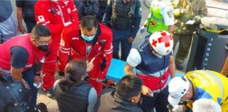Suman 85 lesionados por choque de Metrobús y camión de pasajeros en Paseo de la Reforma