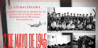 EfeméridesRIO: Conmemoración de la muerte de los pilotos de la Fuerza Aérea Expedicionaria Mexicana