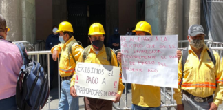 Trabajadores de Coesfo exigen pago de salarios