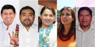 Inician campaña en Oaxaca; 5 hombres y dos mujeres buscan la gubernatura