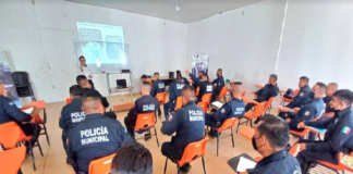 Capacita SSPO a policías de Oaxaca de Juárez