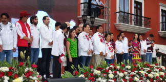 “No le voy a fallar a Oaxaca”, dice Salomón Jara durante cierre de Campaña