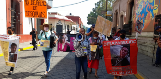 Marchan este 10 de mayo por sus hijos desaparecidos en Oaxaca